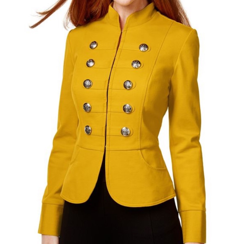 INC- International Concepts Military Jacket